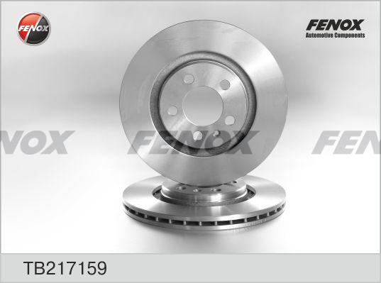 Fenox TB217159 - Brake Disc autospares.lv