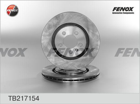 Fenox TB217154 - Brake Disc autospares.lv