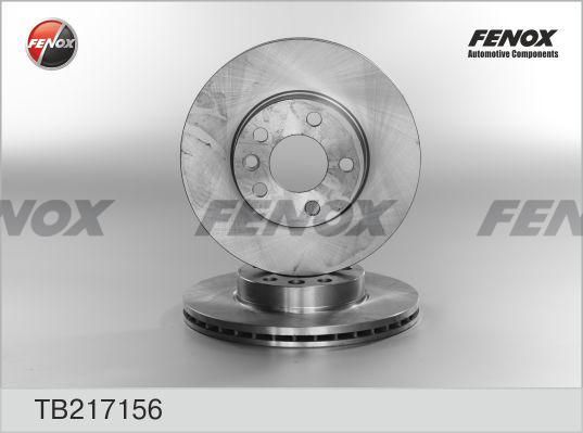 Fenox TB217156 - Brake Disc autospares.lv