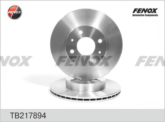 Fenox TB217894 - Brake Disc autospares.lv