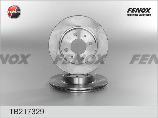 Fenox TB217329 - Brake Disc autospares.lv