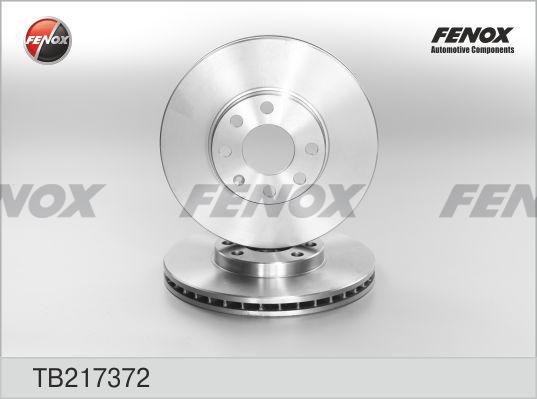 Fenox TB217372 - Brake Disc autospares.lv