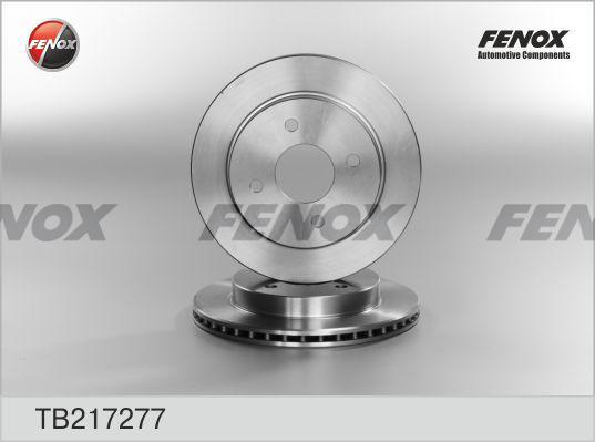 Fenox TB217277 - Brake Disc autospares.lv