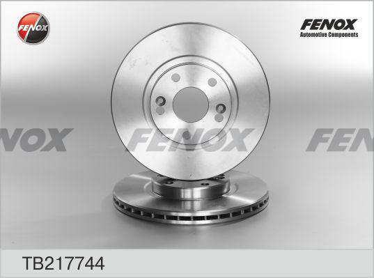 Fenox TB217744 - Brake Disc autospares.lv