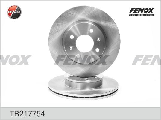 Fenox TB217754 - Brake Disc autospares.lv