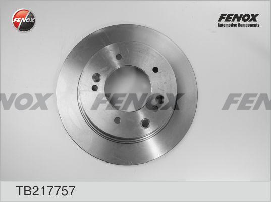 Fenox TB217757 - Brake Disc autospares.lv