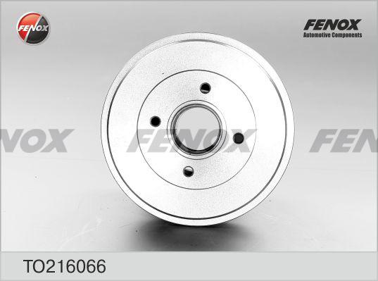 Fenox TO216066 - Brake Drum autospares.lv