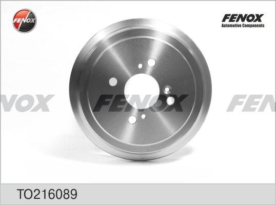 Fenox TO216089 - Brake Drum autospares.lv