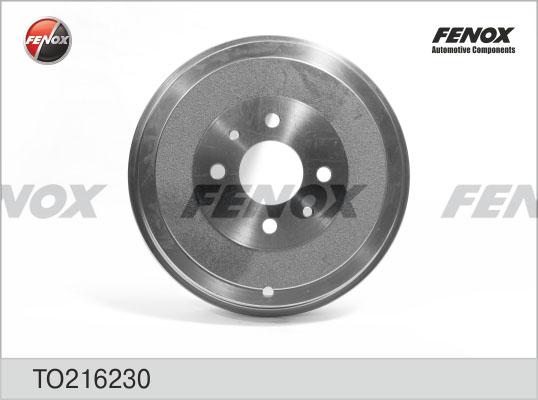 Fenox TO216230 - Brake Drum autospares.lv
