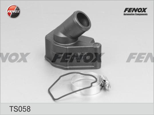 Fenox TS058 - Coolant thermostat / housing autospares.lv