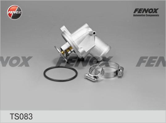 Fenox TS083 - Coolant thermostat / housing autospares.lv