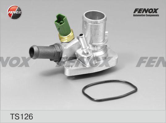 Fenox TS126 - Coolant thermostat / housing autospares.lv