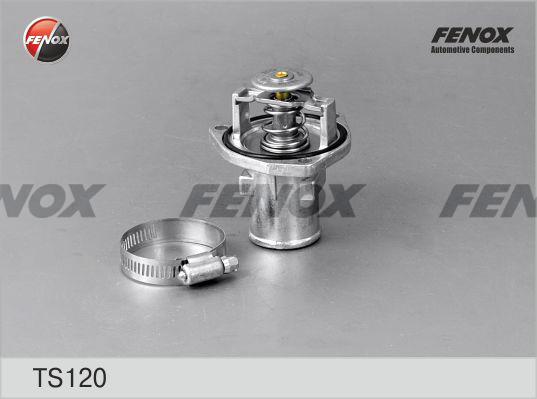 Fenox TS120 - Coolant thermostat / housing autospares.lv