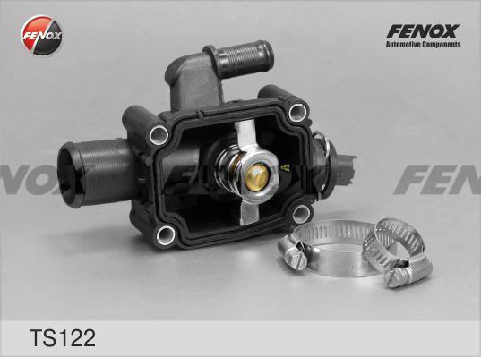 Fenox TS122 - Coolant thermostat / housing autospares.lv