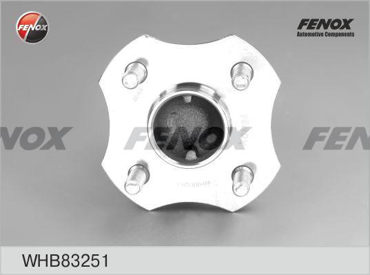 Fenox WHB83251 - Wheel Hub autospares.lv