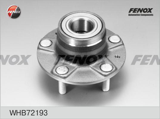 Fenox WHB72193 - Wheel Hub autospares.lv