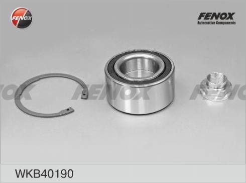 Fenox WKB40190 - Wheel hub, bearing Kit autospares.lv