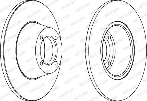 Protechnic PRD1200 - Brake Disc autospares.lv