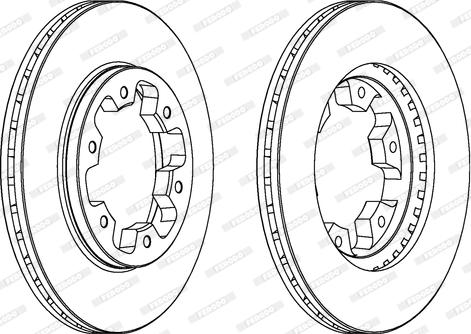 Pilenga V327 - Brake Disc autospares.lv