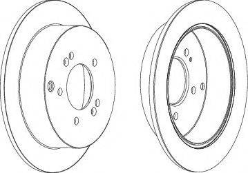 Ferodo DDF1493C-1 - Brake Disc autospares.lv