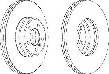 Ferodo DDF1411-1 - Brake Disc autospares.lv