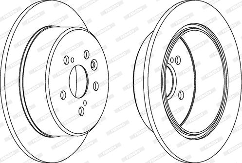 Kawe 6245 00 - Brake Disc autospares.lv