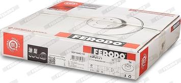 Ferodo DDF1544C-1-D - Brake Disc autospares.lv