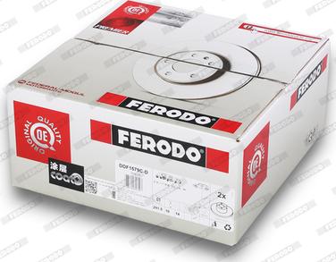 Ferodo DDF1579C-D - Brake Disc autospares.lv