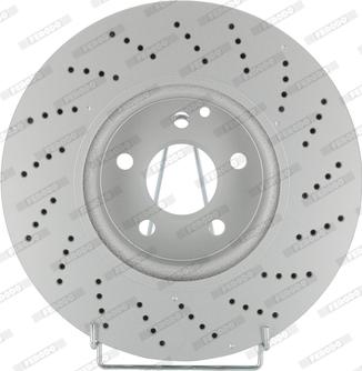 Ferodo DDF1694C-1 - Brake Disc autospares.lv