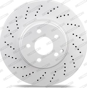 Ferodo DDF1694DC-1-D - Brake Disc autospares.lv