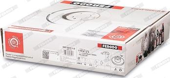 Ferodo DDF1691C-1-D - Brake Disc autospares.lv