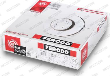 Ferodo DDF1693C-1-D - Brake Disc autospares.lv