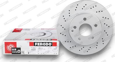 Ferodo DDF1693C-1-D - Brake Disc autospares.lv