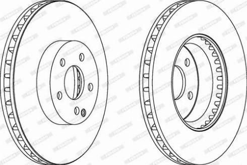 Ferodo DDF1692C - Brake Disc autospares.lv