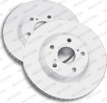 Ferodo DDF1646C-D - Brake Disc autospares.lv