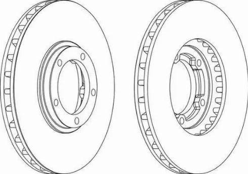 Alpha Brakes HTP-HY-519 - Brake Disc autospares.lv