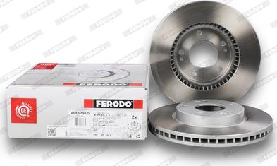 Ferodo DDF1619P-D - Brake Disc autospares.lv