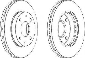 Ferodo DDF1614-1 - Brake Disc autospares.lv