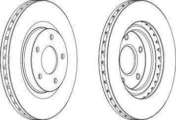 Ferodo DDF1624-1 - Brake Disc autospares.lv