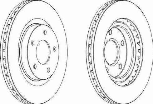 Alpha Brakes HTP-CH-028 - Brake Disc autospares.lv