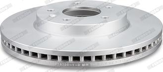 Ferodo DDF1625C-1-D - Brake Disc autospares.lv