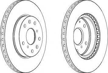 Ferodo DDF1620-1 - Brake Disc autospares.lv