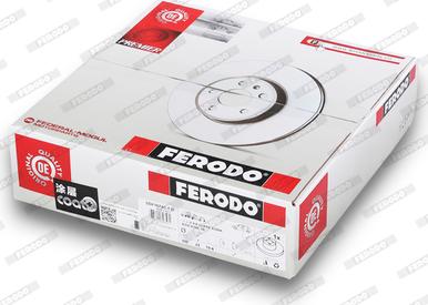 Ferodo DDF1672C-1-D - Brake Disc autospares.lv