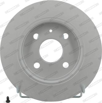 Ferodo DDF1043C - Brake Disc autospares.lv