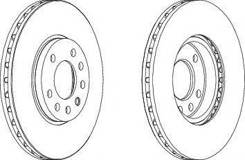 Ferodo DDF1082-1 - Brake Disc autospares.lv