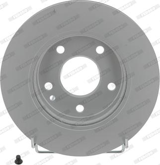 Ferodo DDF1035C - Brake Disc autospares.lv