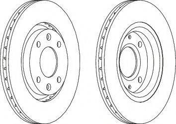 Ferodo DDF1140-1 - Brake Disc autospares.lv