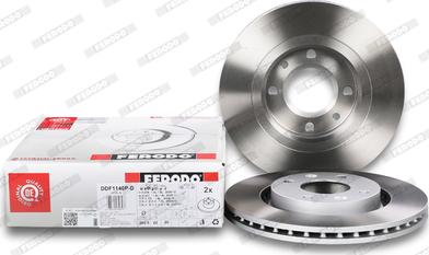 Ferodo DDF1140P-D - Brake Disc autospares.lv