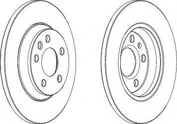 Ferodo DDF1158C-1 - Brake Disc autospares.lv