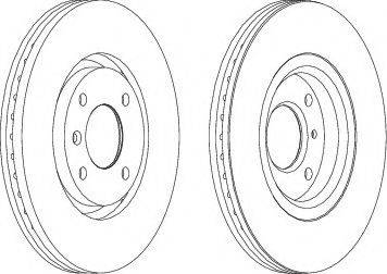 Ferodo DDF1152C-1 - Brake Disc autospares.lv